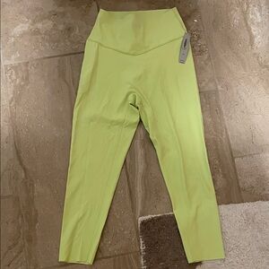 Victoria’s Secret High-Waist Lime Green Active Leggings